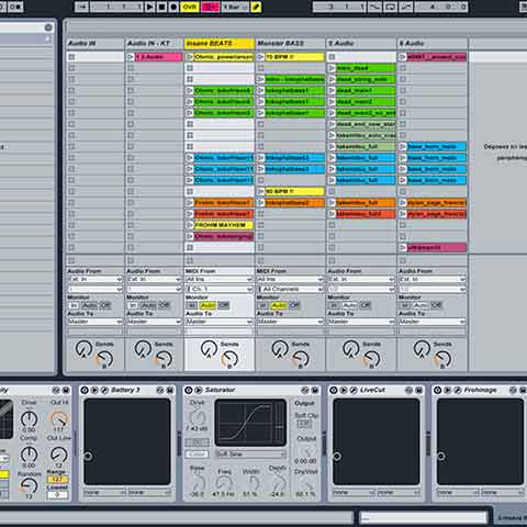 DiscoPix AbletonLive Square