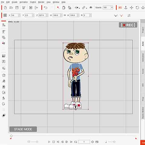 DiscoPix Reallusion Crazytalk Animator Background