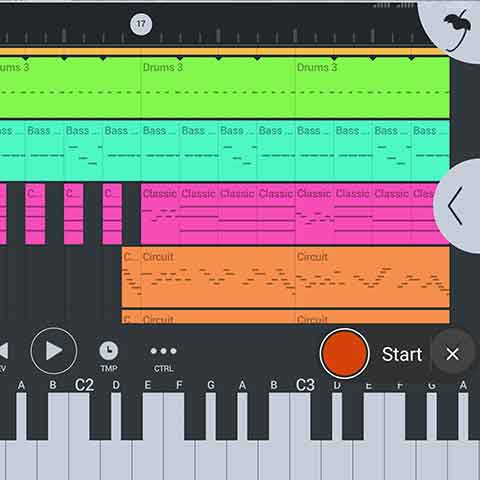discopix flstudio mobile screen recording